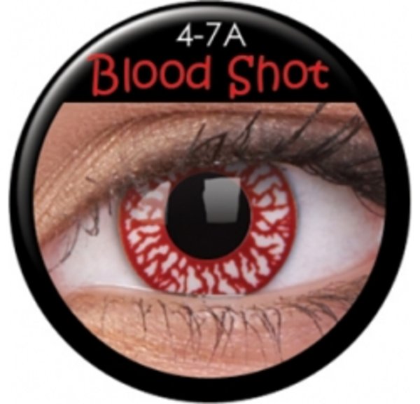 ColourVue Crazy šošovky - Blood Shot (2 ks ročné) - nedioptrické - poškodený obal