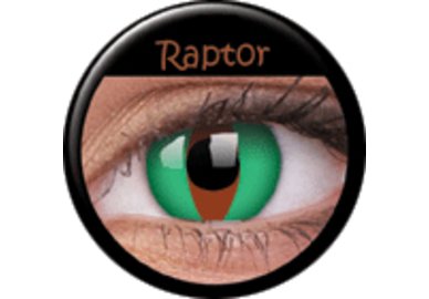 ColourVue Crazy šošovky - Raptor (2 ks ročné) - nedioptrické