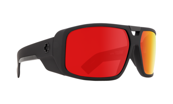 SPY Slnečné okuliare Touring Matte Black Red