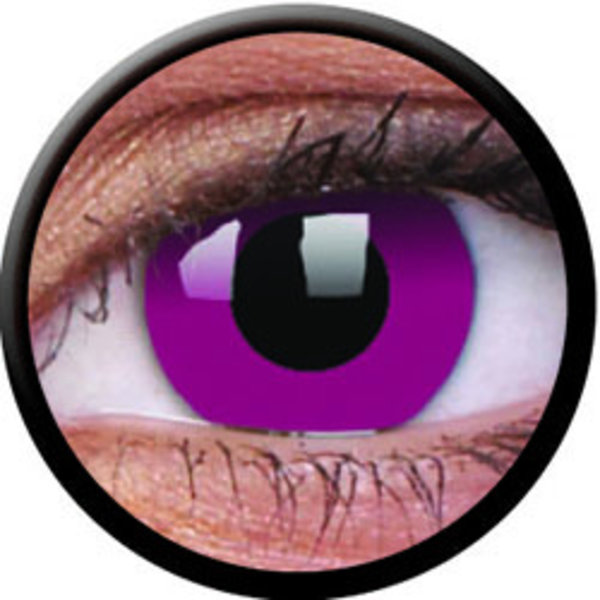ColourVue Crazy šošovky - Purple (2 ks ročné) - nedioptrické