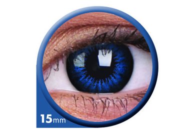 ColourVue Big Eyes - Cool Blue (2 šošovky trojmesačné) - dioptrické