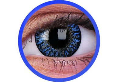 ColourVue Trublends - Blue (2 šošovky mesačné) - nedioptrické