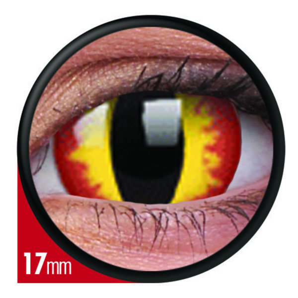 ColourVue Crazy šošovky 17 mm - Smaug´s Eyes (2 ks ročné) - nedioptrické - exp.02/2021