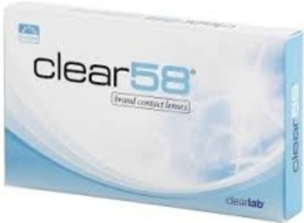 Clear 58 (6 šošoviek) - výpredaj exp. 02/2016