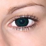 ColourVue Eyelush - Green (2 šošovky trojmesačné) - nedioptrické - výpredaj. Exp2020
